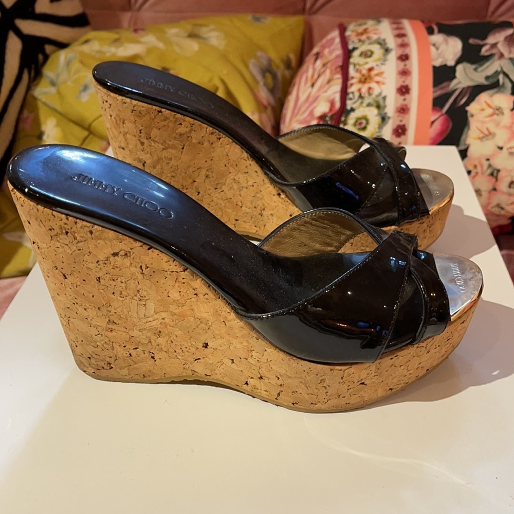 JIMMY CHOO WEDGE - Picture 2 of 5
